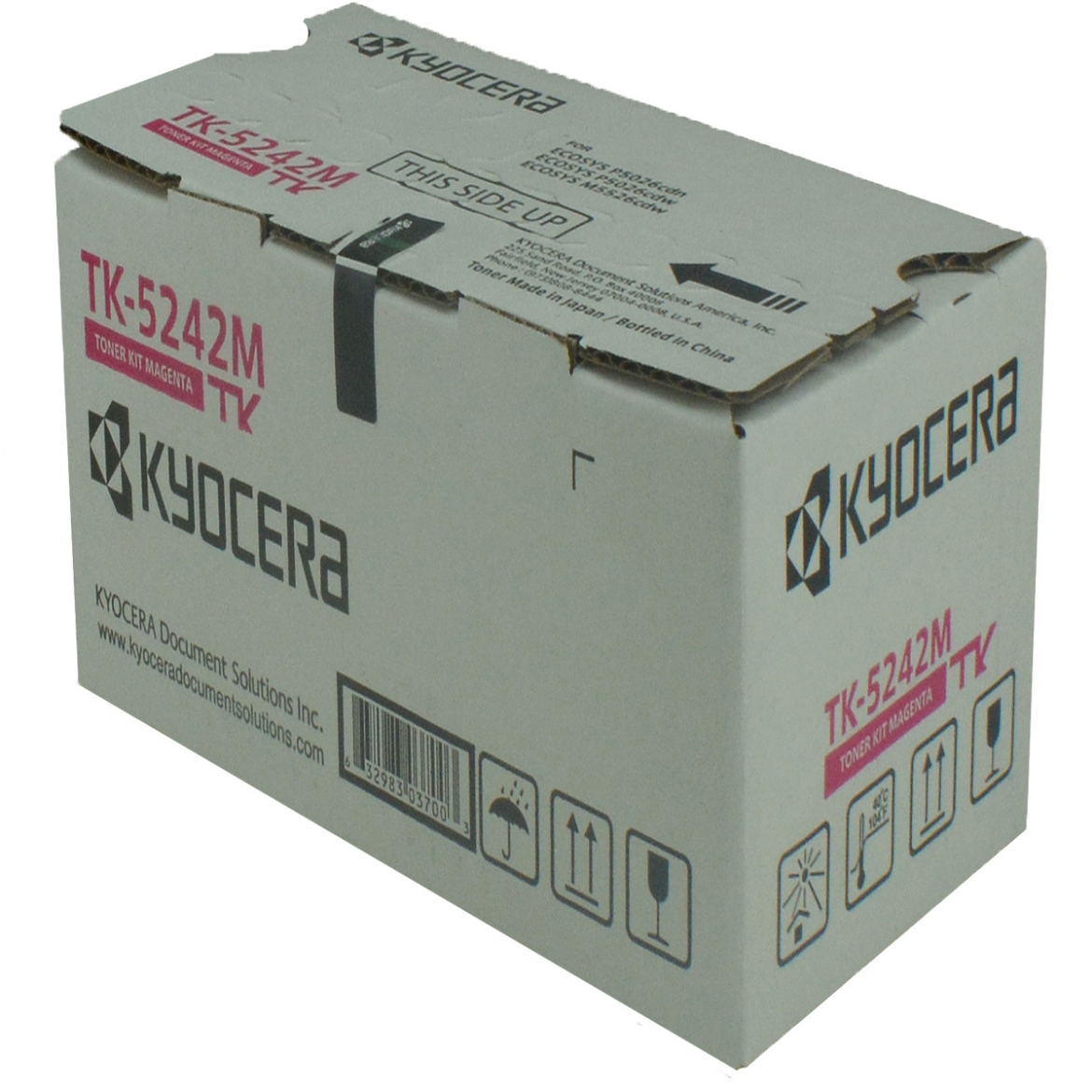 Picture of Kyocera Mita 1T02R7BUS0 (TK-5242M) Magenta Toner Cartridge (3000 Yield)