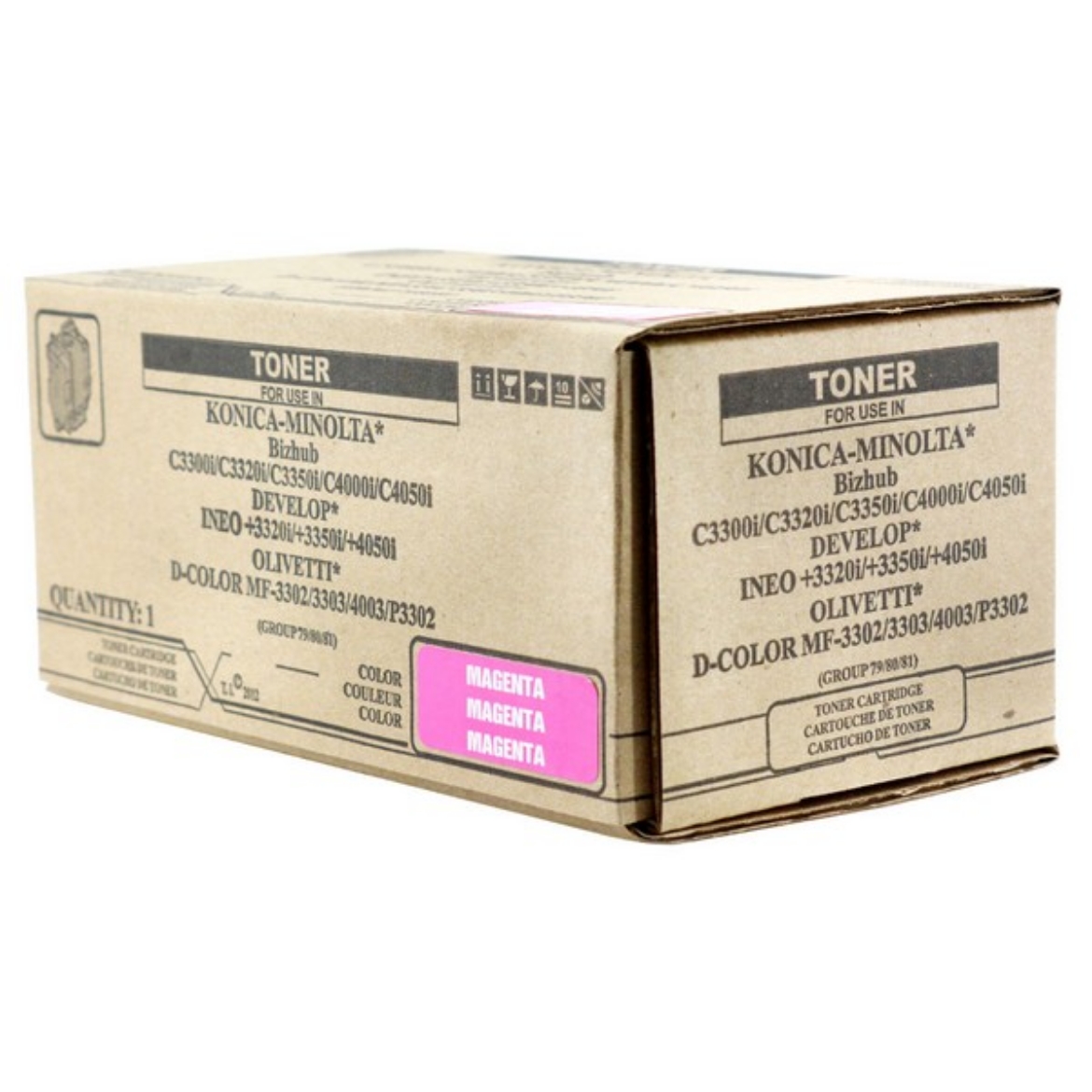 Picture of Compatible AAJW330 (TNP79M) Magenta Toner Cartridge (9000 Yield) (TAA Compliant)
