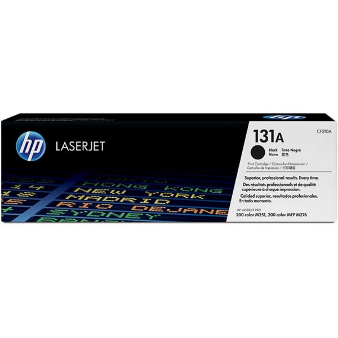 Picture of HP CF210A (HP 131A) Black Toner Cartridge (1600 Yield)
