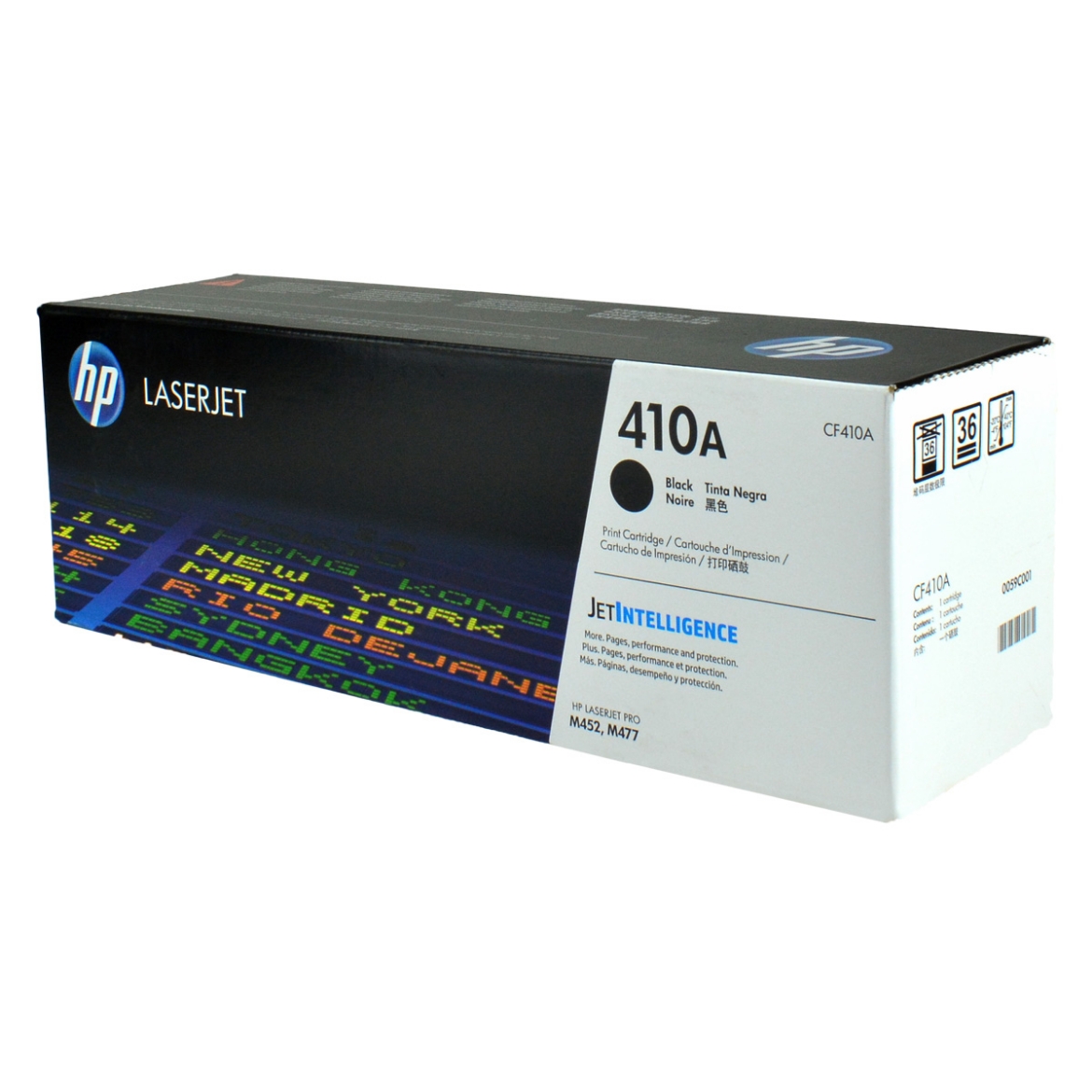 Picture of HP CF410A (HP 410A) Black Toner Cartridge (2300 Yield)