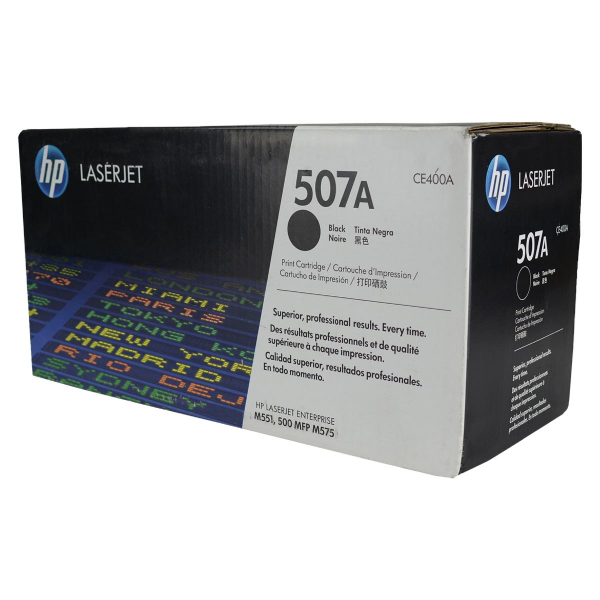 Picture of HP CE400A (HP 507A) Black Toner Cartridge (5500 Yield)