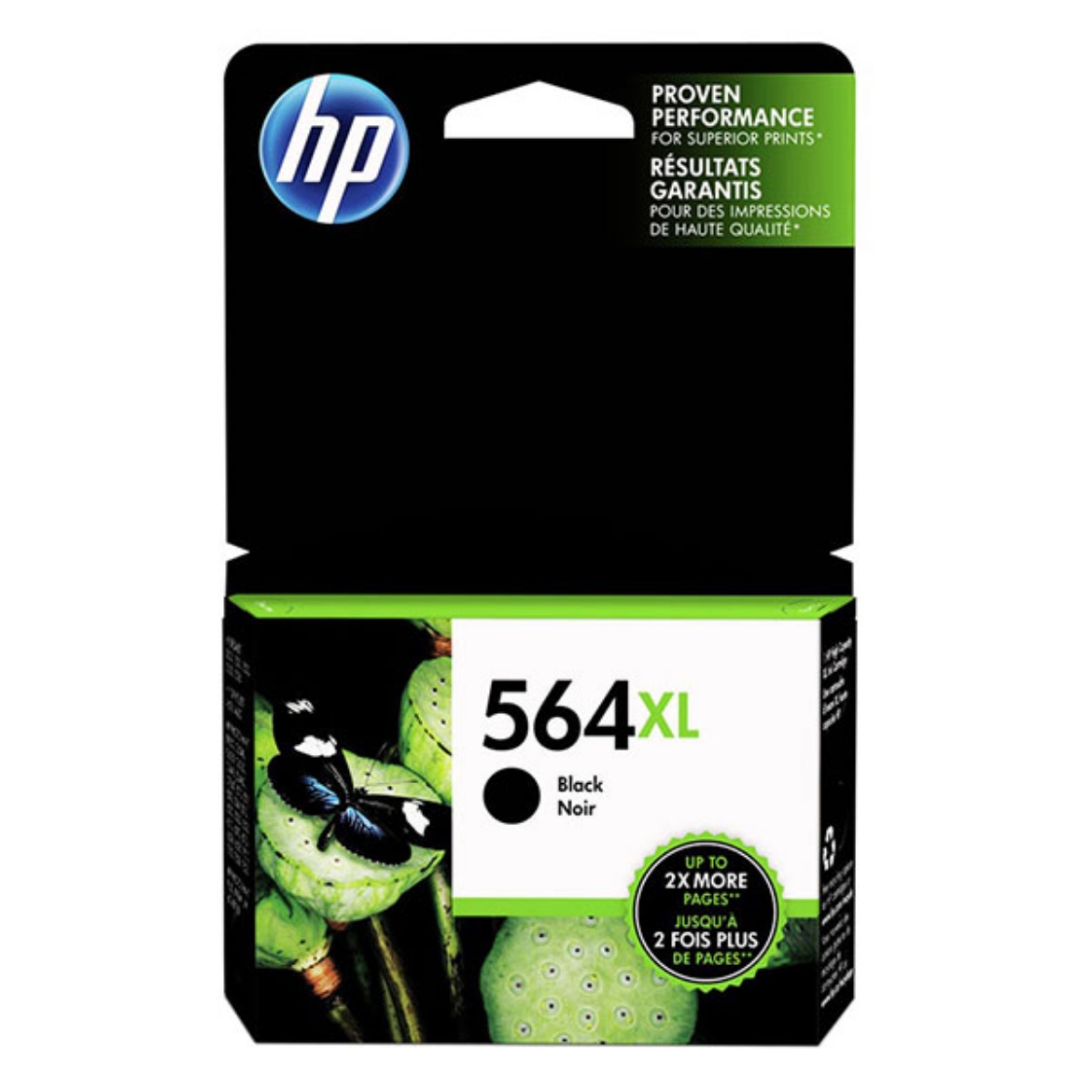 Picture of HP CN684WN (HP 564XL, CB321WN) High Yield Black Inkjet Cartridge (550 Yield)