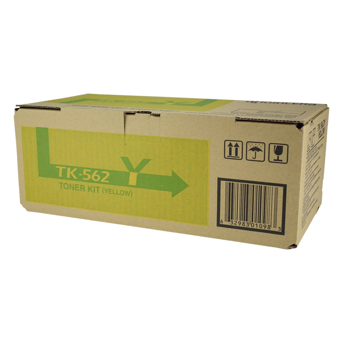 Picture of Kyocera Mita 1T02HNAUS0 (TK-562Y) Yellow Toner Cartridge (10000 Yield)