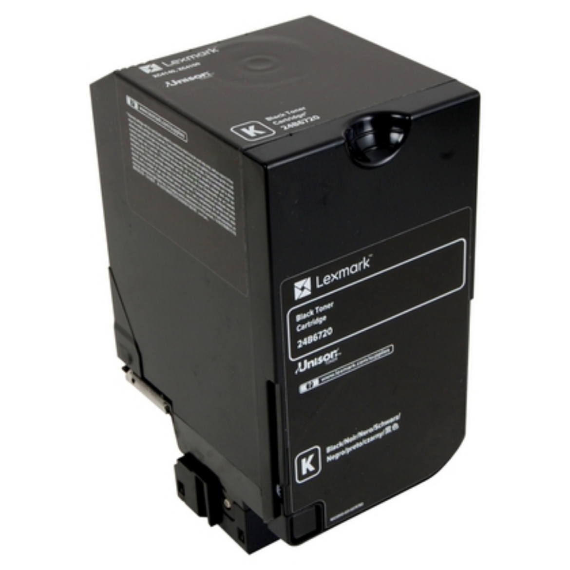 Picture of Lexmark 24B6720 Black Toner Cartridge (20000 Yield)