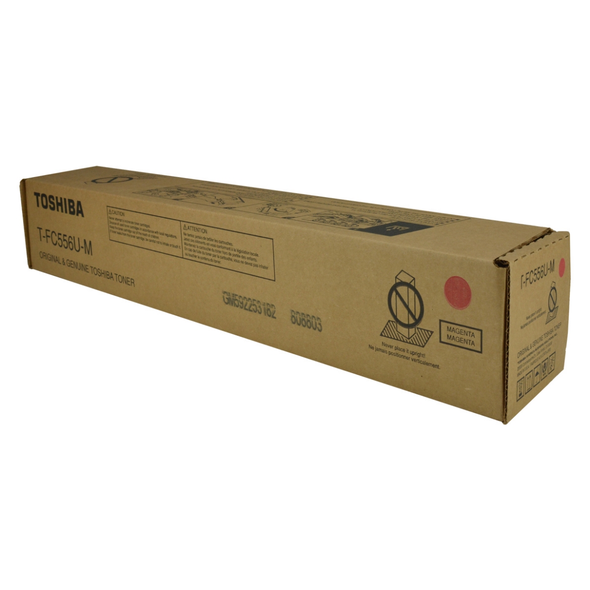Picture of Toshiba TFC556UM Magenta Toner Cartridge (39200 Yield)