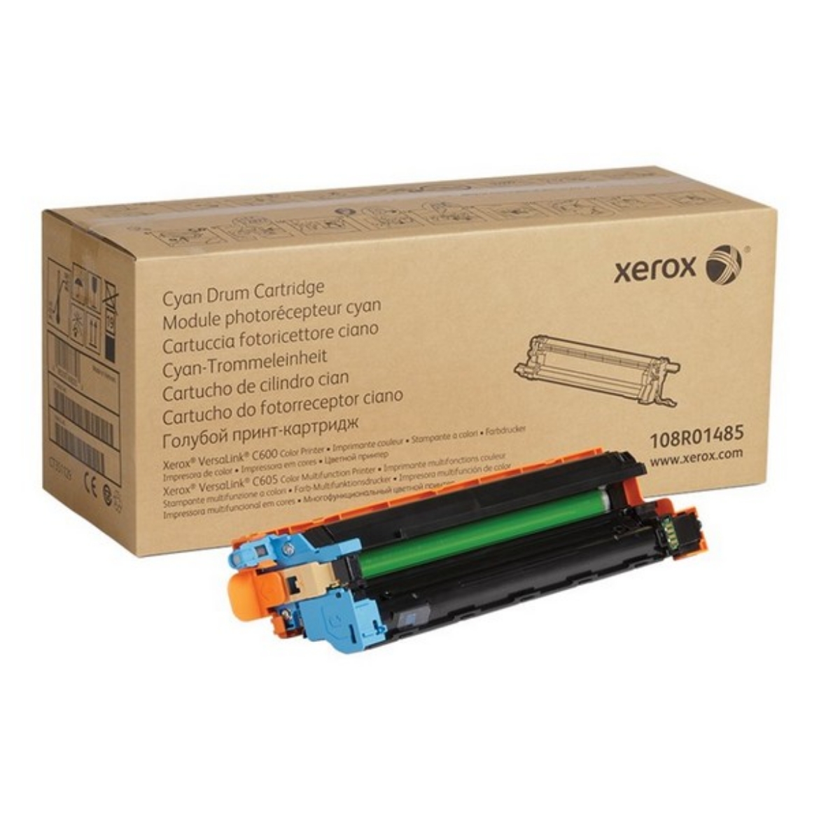 Picture of Xerox 108R01485 (108R1485) Cyan Drum Unit (40000 Yield)